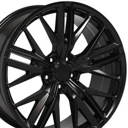 OE Wheels LLC - OE Wheels CV25-20095-5120-40B1 CV25 20x9.5 5x120 40mm Satin Black - Image 1