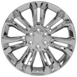 OE Wheels LLC - OE Wheels CV43B-22090-6550-24C CV43B 22x9 6x5.5 24mm Chrome - Image 2