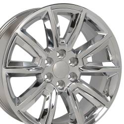 OE Wheels LLC - OE Wheels CV73 20x8.5 6x5.5 24mm Chrome CV73-20085-6550-24C-ic - Image 3
