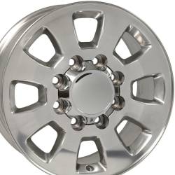 OE Wheels LLC - OE Wheels CV75A 18x8 8x6.5 12mm Polished CV75A-18080-8650-12P - Image 3