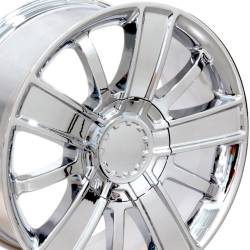 OE Wheels LLC - OE Wheels CV77 20x9 6x5.5 27mm Chrome CV77-20090-6550-27C - Image 2