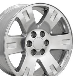 OE Wheels LLC - OE Wheels CV81 20x8.5 6x5.5 31mm Polished CV81-20085-6550-31P - Image 3