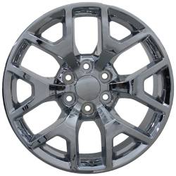 OE Wheels LLC - OE Wheels CV92 20x9 6x5.5 27mm Chrome CV92-20090-6550-27C - Image 2