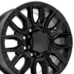 OE Wheels LLC - OE Wheels CV97A 20x8.5 8x6.5 12mm Gloss Black CV97A-20085-8650-12B - Image 3