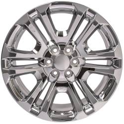 OE Wheels LLC - OE Wheels CV99-22090-6550-24C CV99 22x9 6x5.5 24mm Chrome - Image 2