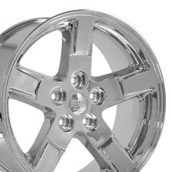 OE Wheels DG62 20x9 5x5.5 19mm Chrome DG62-20090-5550-19C