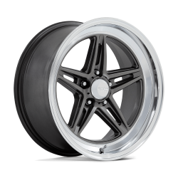 American Racing Vintage - American Racing VN514 GROOVE 18x10 5x5.0 12mm Anthracite/Milled VN514AD18105012 - Image 1