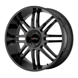 KMC - KMC Wheels KM714 REGULATOR 20x9 6x135/5.5 30mm Gloss Black KM71429066330 - Image 1