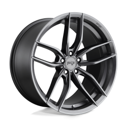 Niche 1PC - Niche Wheels M2041985F8+42 M204 VOSSO 19x8.5 5x112 42mm Matte Anthracite - Image 1