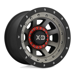 XD - XD Wheels XD137 FMJ 20x12 5x5.0/5.5 -44mm Satin Black XD13721235944N - Image 1