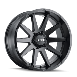 Ion Alloy 143 Series 18x9 5x5.5 18mm Matte Black 143-8985MB18