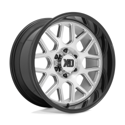 XD - XD Wheels XD849 GRENADE II 20x10 6x5.5 -18mm Brushed/Gloss Black XD84921068518N - Image 1