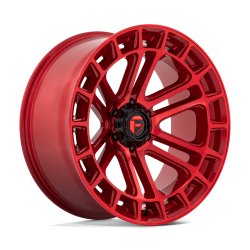 Fuel 1PC - Fuel Off Road D719 HEATER 22x10 6x5.5 -13mm Candy Red/Machined D71922008450 - Image 1