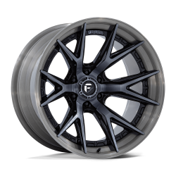 Fuel 1PC - Fuel Off Road FC402 CATALYST 22x10 6x5.5 -18mm Black/Gray Tint FC402BT22106818N - Image 1