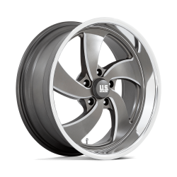 US Mag 1PC - US Mag Wheels U133 DESPERADO 20x8 5x4.75 1mm Anthracite/Milled U133208061+01L - Image 1