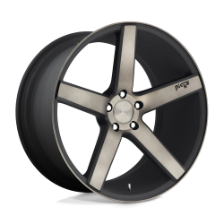 Niche 1PC - Niche Wheels M134 MILAN 19x8.5 5x4.5 35mm Matte Black/Machined M134198565+35 - Image 1