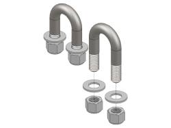 Blue Ox - Blue Ox BX88391 SwayPro Spring Bar U-Bolt Kit inc u-bolts Nuts & washers - Image 2