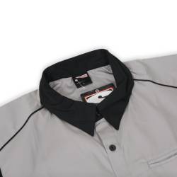 Simpson Safety - Simpson Safety 39012YG Talladega Button Up Shirt 3XL Black/Gray - Image 5