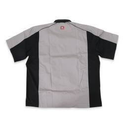 Simpson Safety - Simpson Safety 39012YG Talladega Button Up Shirt 3XL Black/Gray - Image 6