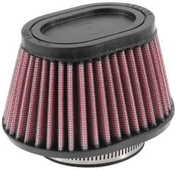 K&N RU-2780 Universal Clamp-On Air Filter Oval Straight