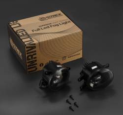 AlphaRex - AlphaRex 210001 DoubleTap Dual Color LED Projector Fog Lights for Select Toyota - Image 1