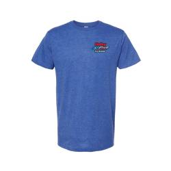 Holley - Holley 10495-3XHOL 2024 TX Grand ChampT-Shirt 3XL Royal Heather Blue - Image 1