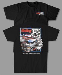 Holley - Holley 10505-MDHOL 2024 Ford Fest Burnout T-Shirt Black Medium - Image 2