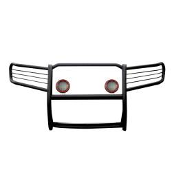 Black Horse Off Road - Black Horse 17A080202MA-PLFR Black Grille Guard w/LED for 11-21 Grand Cherokee - Image 2