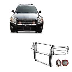 Black Horse Off Road - Black Horse 17A093902MSS-PLFR SS Grille Guard w/LED for 06-18 Toyota RAV4 - Image 1