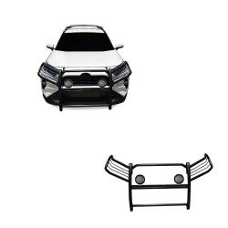 Black Horse Off Road - Black Horse 17A093904MA-PLFB Black Grille Guard w/LED for 19-24 Toyota RAV4 - Image 1