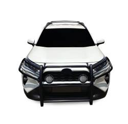 Black Horse Off Road - Black Horse 17A093904MA-PLFB Black Grille Guard w/LED for 19-24 Toyota RAV4 - Image 2