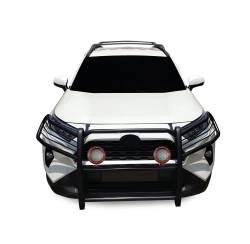 Black Horse Off Road - Black Horse 17A093904MA-PLFR Black Grille Guard w/LED for 19-24 Toyota RAV4 - Image 2