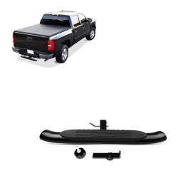Black Horse Off Road - Black Horse HS36OVA Universal Black Rear Hitch Step - Image 1