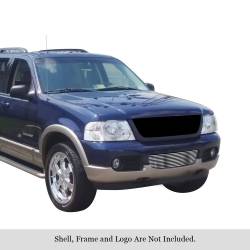 APS - APS Stainless Billet Bumper Grille-Brushed 02-05 Ford Explorer 4dr GR06HEC32C - Image 1