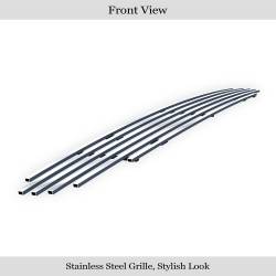 APS - APS Stainless Billet Bumper Grille-Polish for 97-03 Dakota/Durango GR04FEH10S - Image 2