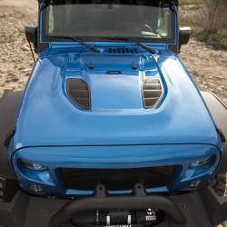 Smittybilt - Smittybilt 76400 SRC Stingray Replacement Hood-Unpainted for 07-18 Wrangler JK - Image 118