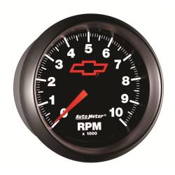 AutoMeter - AutoMeter 3697-00406 In-Dash Tachometer Gauge 3-3/8" 10K-RPM Black w/Red Bowtie - Image 5