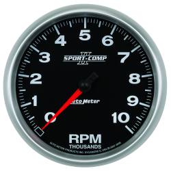 AutoMeter - AutoMeter 3698 Sport-Comp II In-Dash Tachometer Gauge 5" 10000RPM - Image 1