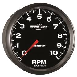 AutoMeter - AutoMeter 3698 Sport-Comp II In-Dash Tachometer Gauge 5" 10000RPM - Image 6