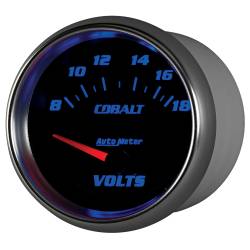 AutoMeter - AutoMeter 7991 Cobalt Volt Meter Gauge 2-5/8" 18v Short Sweep - Image 3
