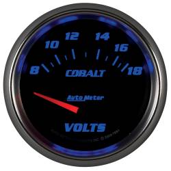 AutoMeter - AutoMeter 7991 Cobalt Volt Meter Gauge 2-5/8" 18v Short Sweep - Image 4
