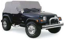 Rampage - Rampage 1261 Cab Cover 4 Layer Breathable Grey for 87-06 Jeep Wrangler CJ7/YJ/TJ - Image 2