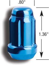 Gorilla Automotive - Gorilla 21128BL Small Lug Nut Acorn Blue 3/4" 13/16" Dual 12mm x 1.25 - Image 25