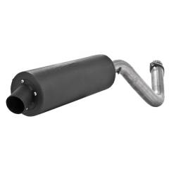 MBRP Exhaust - MBRP Exhaust AT-6704SP Sport Muffler USFS Approved Spark Arrestor Included - Image 1