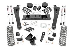 Rough Country Suspension Systems - Rough Country 38470 5" Suspension Lift Kit for 19-24 Ram 3500 Diesel 4WD - Image 1