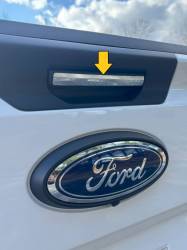 Quality Automotive Accessories - QAA DH64345 1Pc Stainless Tailgate Handle Trim for 2024-2025 Ford Ranger - Image 2