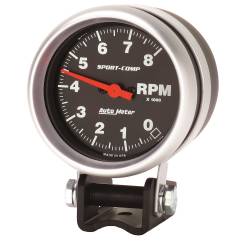 AutoMeter - AutoMeter 3708 Sport-Comp Tachometer Gauge 2-5/8" 80000RPM - Image 2