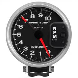 AutoMeter - AutoMeter 3900 Sport-Comp Tachometer Gauge 5" 10000RPM - Image 1