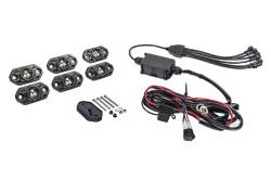 KC Hilites - KC HiLiTES 0339 C-Series RGB LED Multi-Use Flood 6-Light System Universal - Image 1