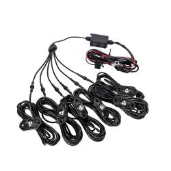 KC Hilites - KC HiLiTES 0339 C-Series RGB LED Multi-Use Flood 6-Light System Universal - Image 5